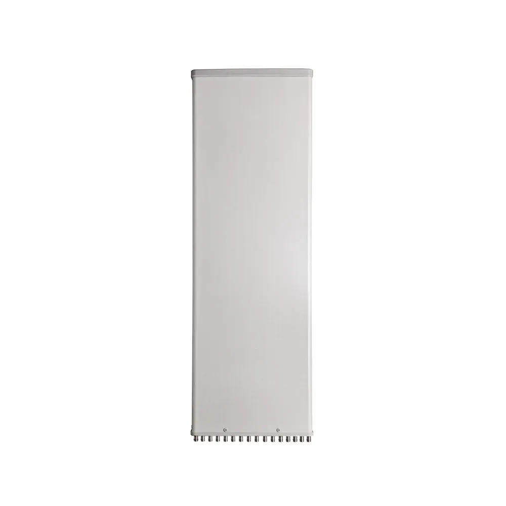 16-Port, Panel Sector Antenna, 65° HBW, (2x) 694-960 / (2x) 1695-2180 / (2x) 1427-2690 / (2x) 2490-2690 MHz, 16/16/17/17/17/18/18/17 dBi, 2-12°T, 2.097 m
