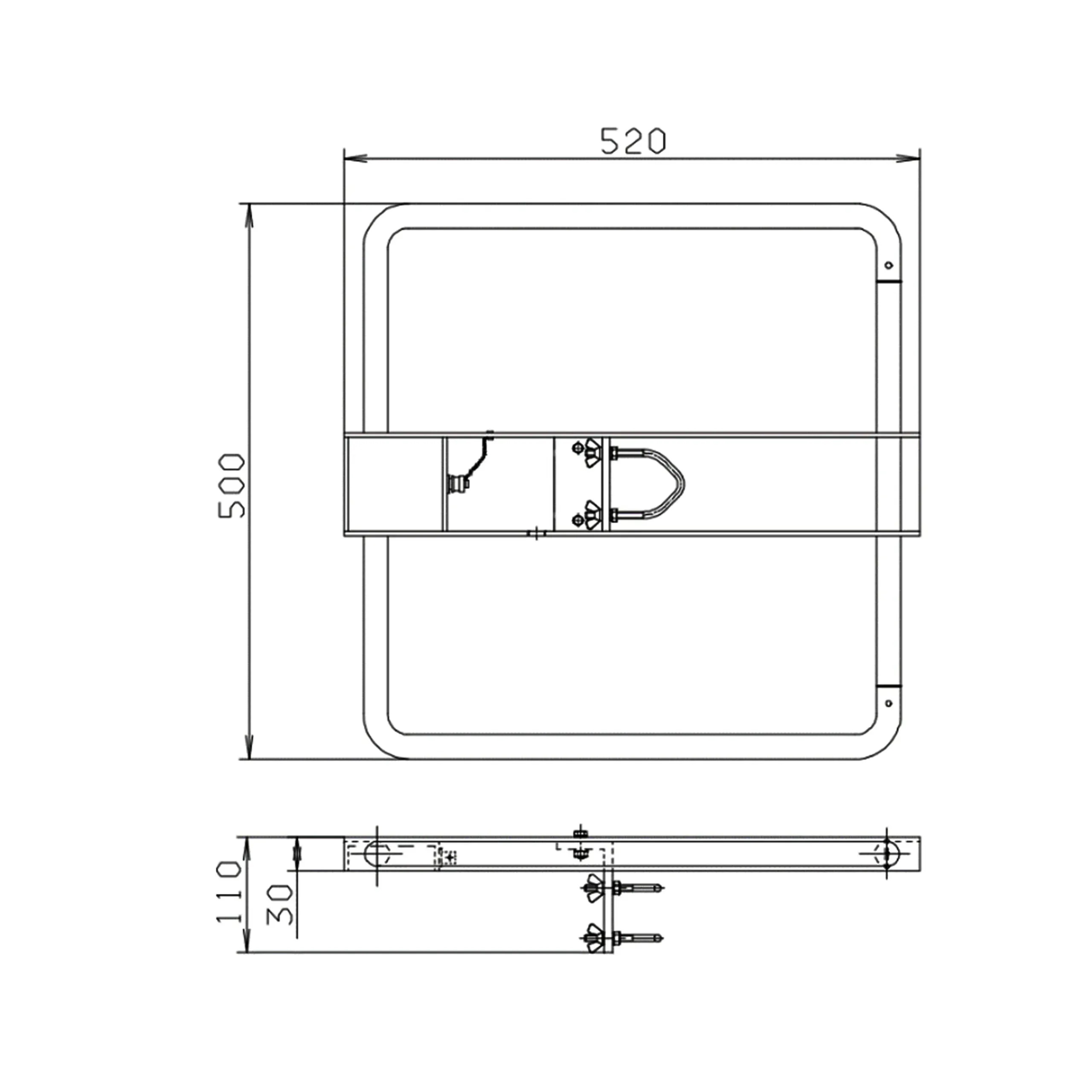 MT-88108MRA/88-108MHz Receiving Antenna